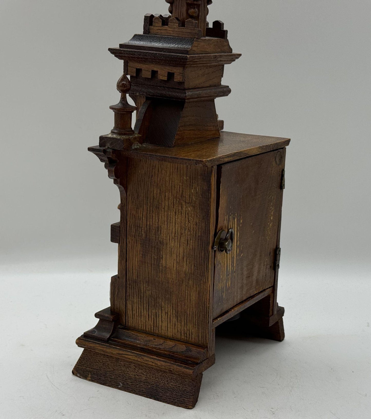 Antique Junghans Walnut Wall Clock - Late 19th Century Mechanical Movement