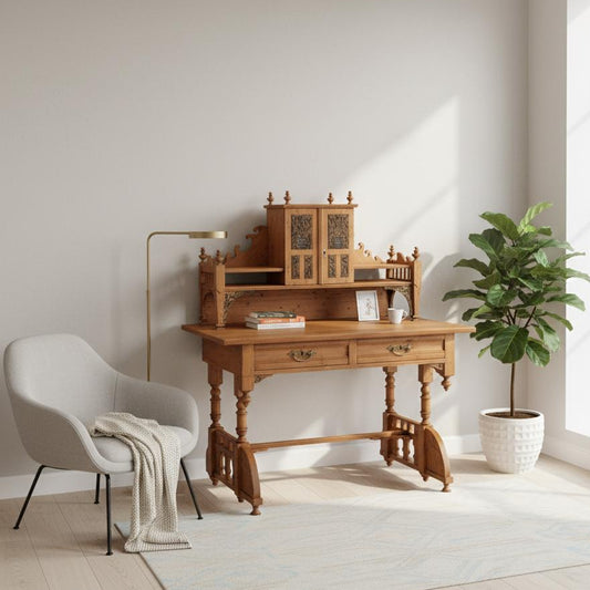 Antique Writing Desk – Original 19th Century Piece with Natural Patina