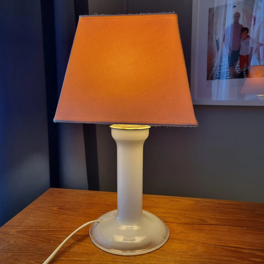 Atelje Lyktan Glass Table Lamp: Mid-Century Modern Scandinavian Design