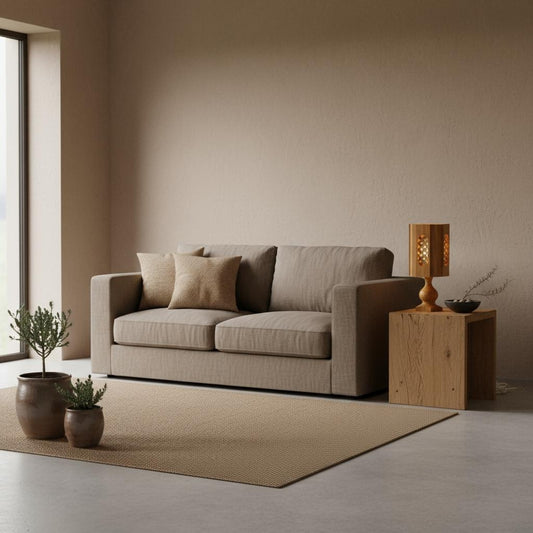 Vintage Scandinavian Solid Pine Table Lamp – Handcrafted Wooden Lamp with Carved Shade