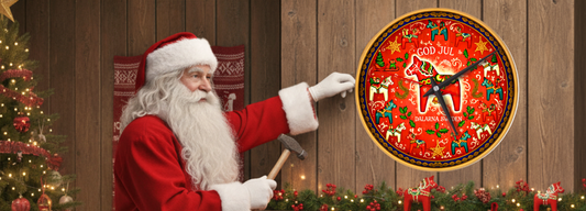 Timeless Scandinavian Charm: The Magic of Swedish Christmas Wall Clocks