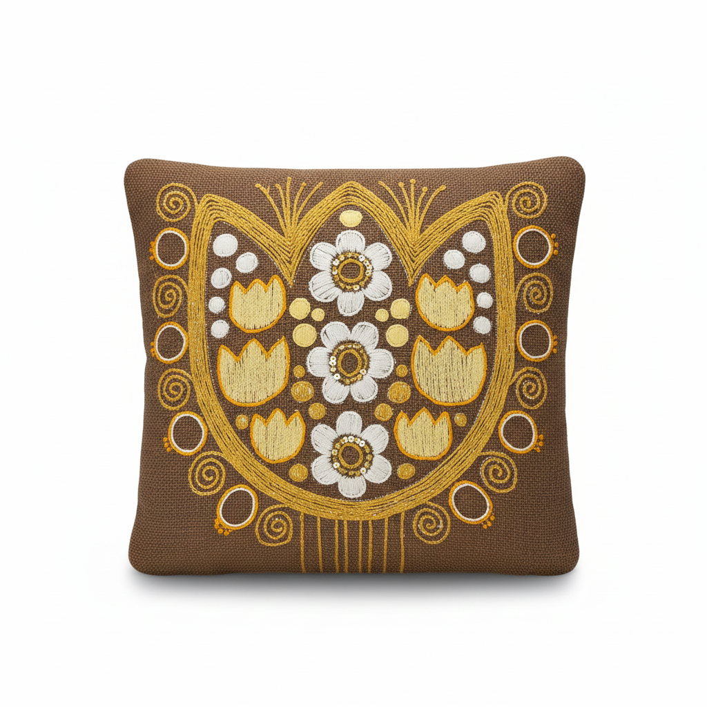 Swedish Folk Art Textiles – Handwoven Pillows, Tapestries & Wall Hangings