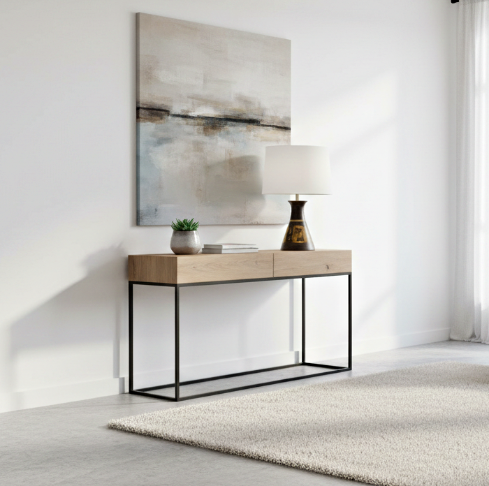 Scandinavian Modern Ceramic Table Lamp from Munk, Sweden, 1960s