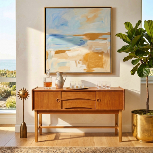 Erik Wörtz Teak Sideboard for IKEA – Hallbyrå, Sweden 1950s–60s with timeless charm in authentic vintage Scandinavian mid-century modern style