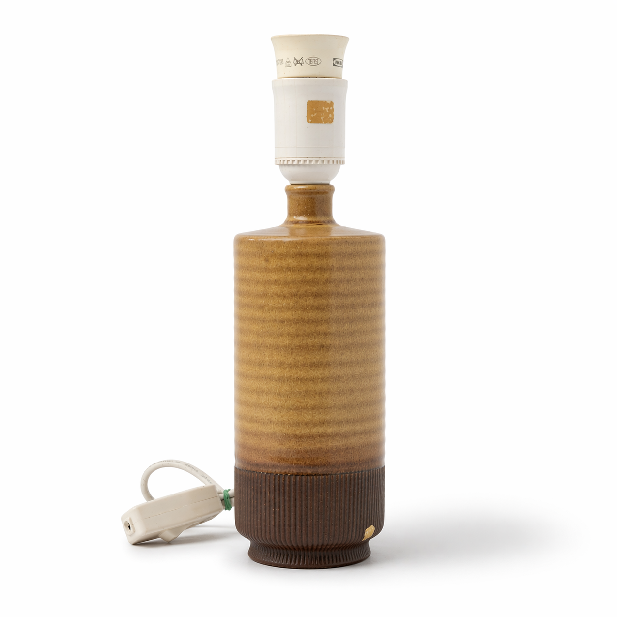 Gunnar Nylund Stoneware Table Lamp – Rörstrand, Sweden 1950s