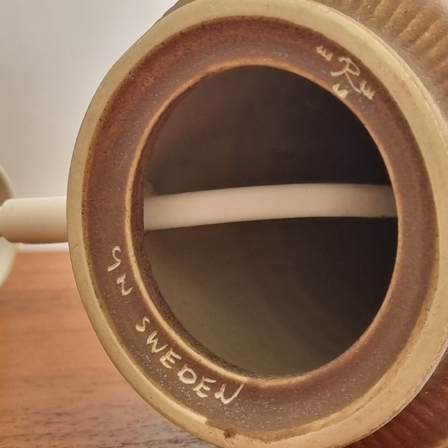 Gunnar Nylund Stoneware Table Lamp – Rörstrand, Sweden 1950s