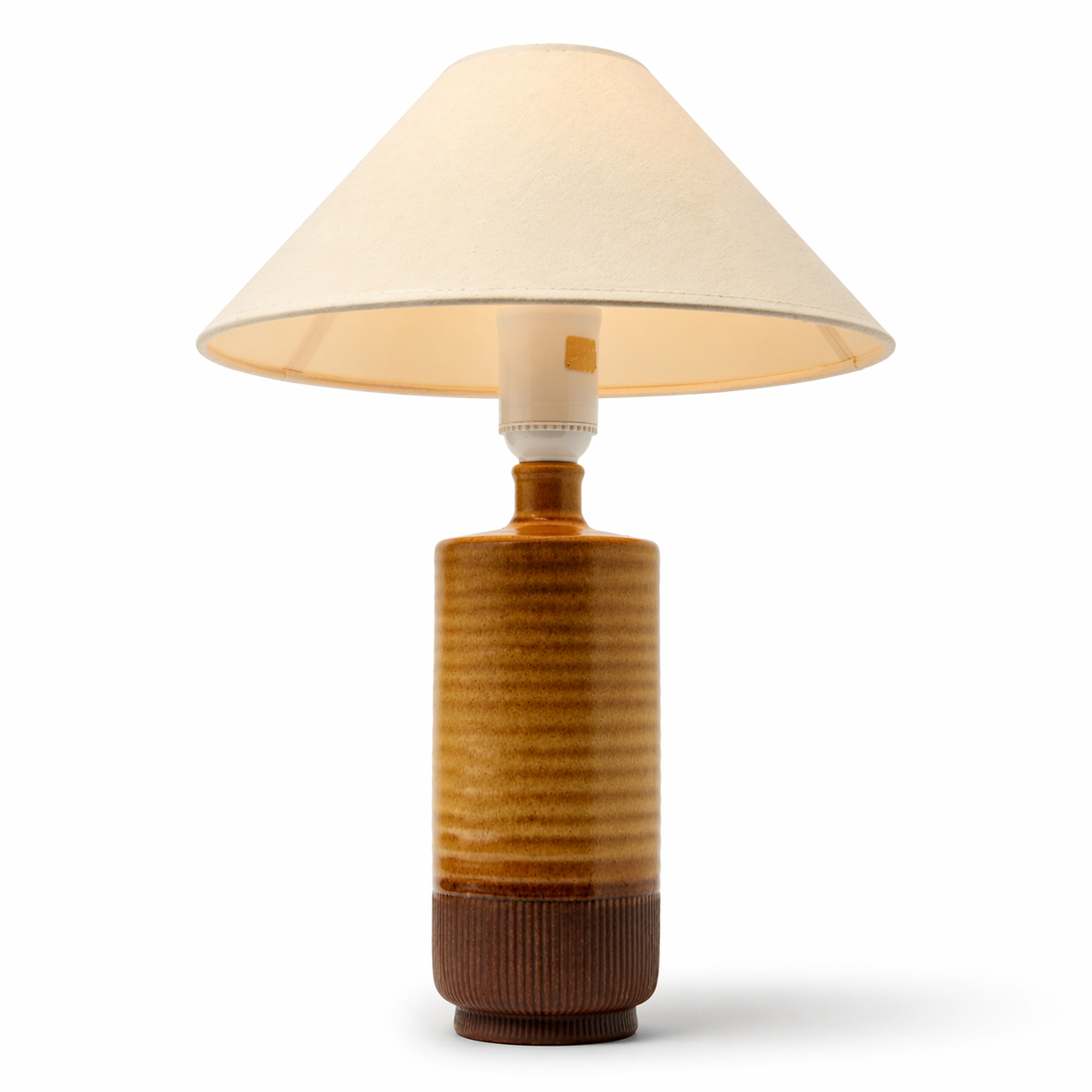 Gunnar Nylund Stoneware Table Lamp – Rörstrand, Sweden 1950s