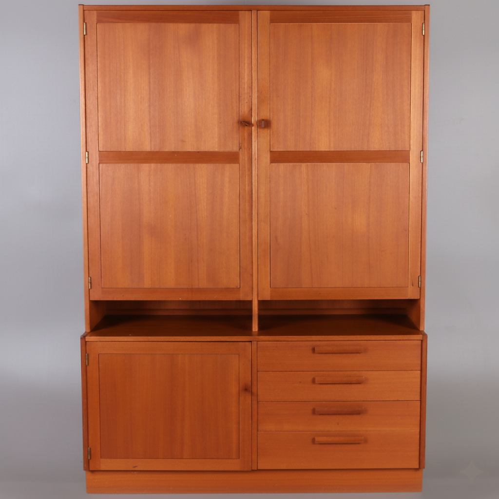 Restored Mid-Century Teak Cabinet – Nils Jonsson Domi Monte, Troeds Bjärum, authentic vintage teak furniture, timeless charm