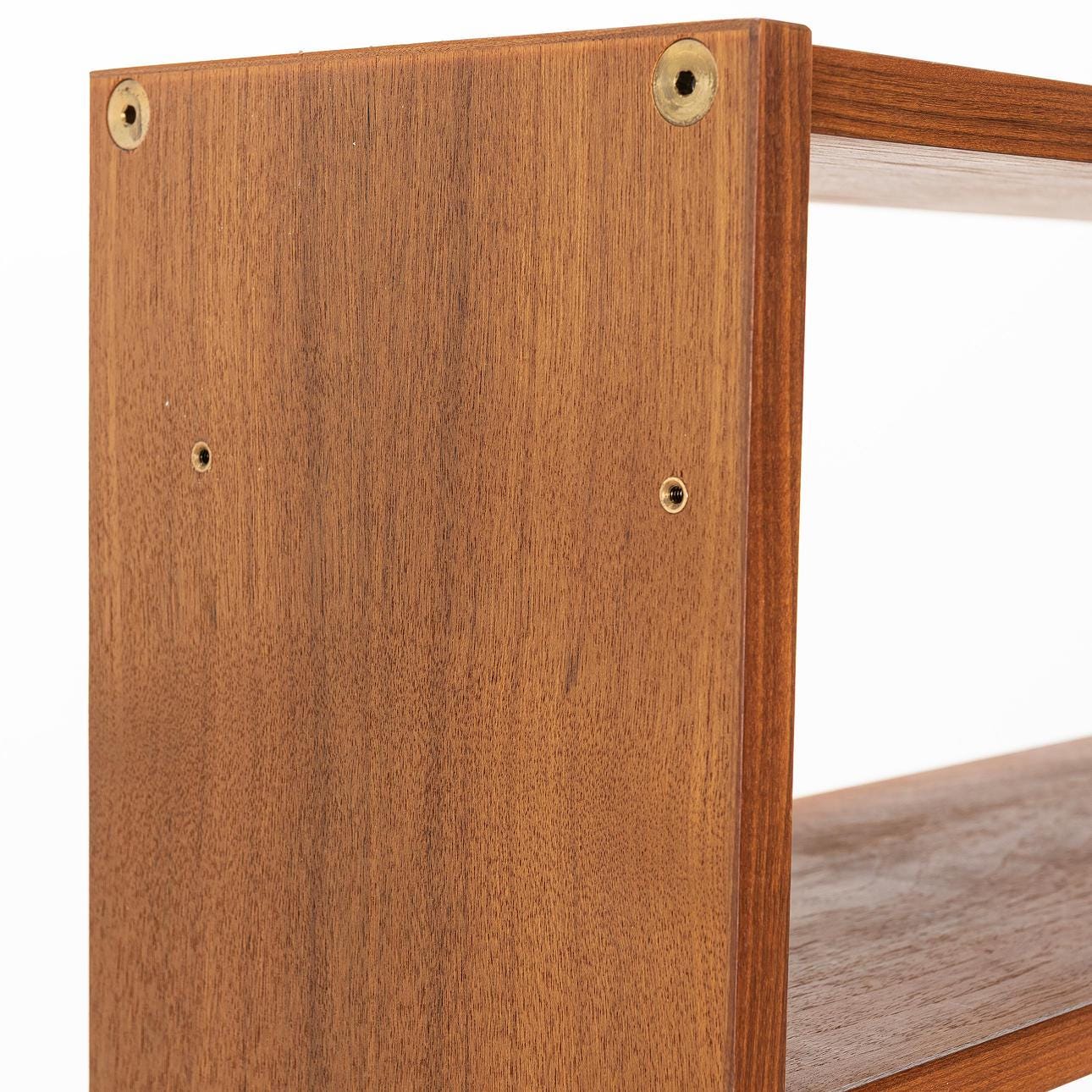 Mid-Century Modern Shelving System, 1960s Bertil Fridhagen Bodafors Teak Wall Unit. __etsy:7686612584