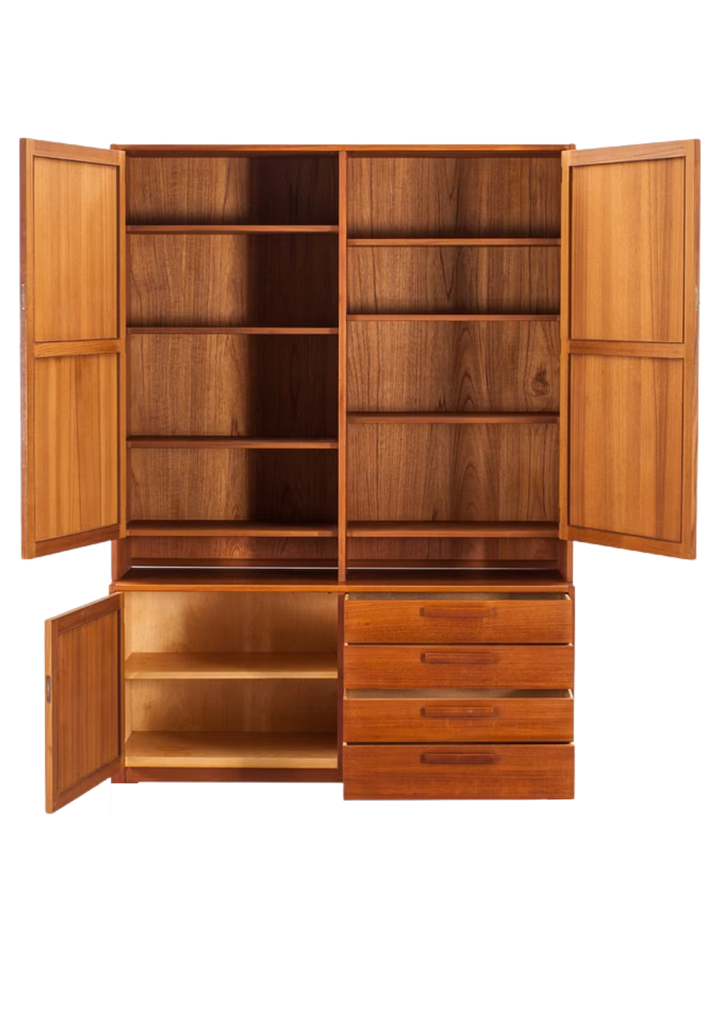 Restored Mid-Century Teak Cabinet – Nils Jonsson Domi Monte, Troeds Bjärum showcasing authentic vintage craftsmanship, timeless charm.