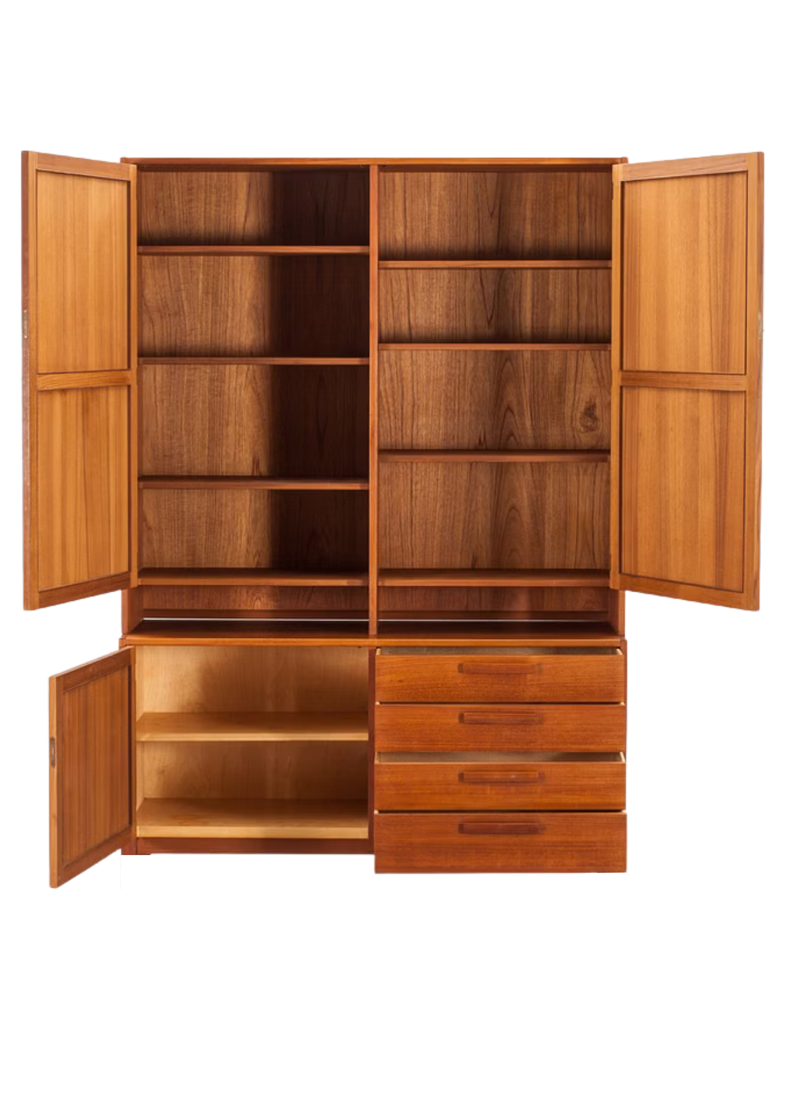 Restored Mid-Century Teak Cabinet – Nils Jonsson Domi Monte, Troeds Bjärum showcasing authentic vintage craftsmanship, timeless charm.