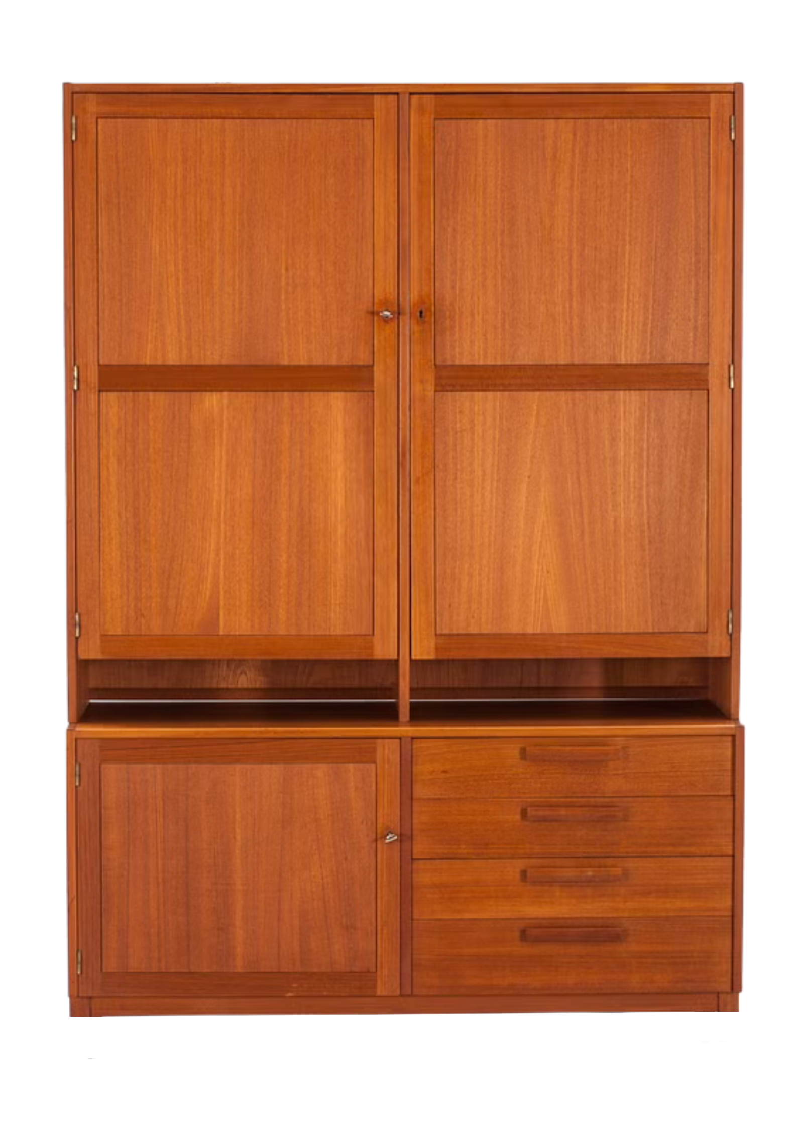 Restored Mid-Century Teak Cabinet – Nils Jonsson Domi Monte, Troeds Bjärum with timeless charm and authentic vintage design.