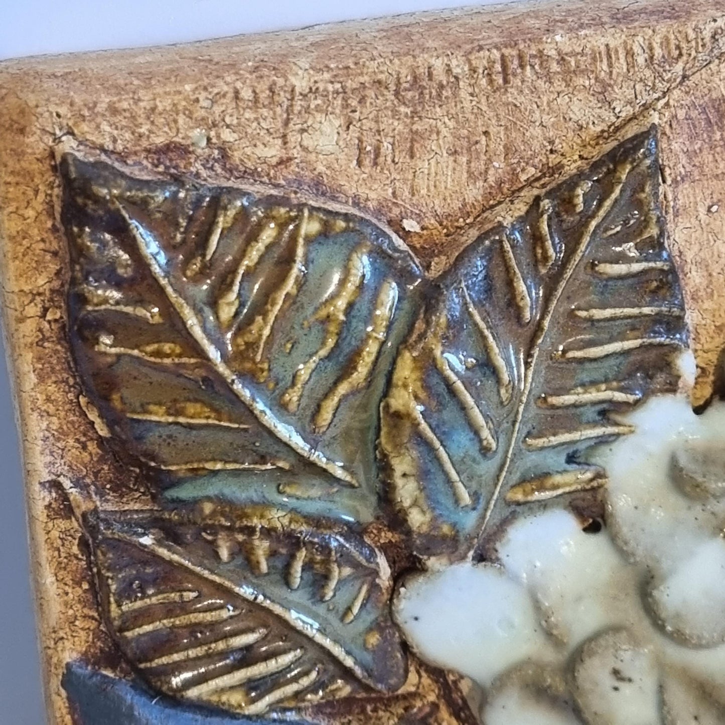 Wall Plaque, Bird on Branch by Curt Magnus Addin, Ceramic Relief, Swedish Studio Pottery, Glumslöv, Signerad __etsy:8194576921
