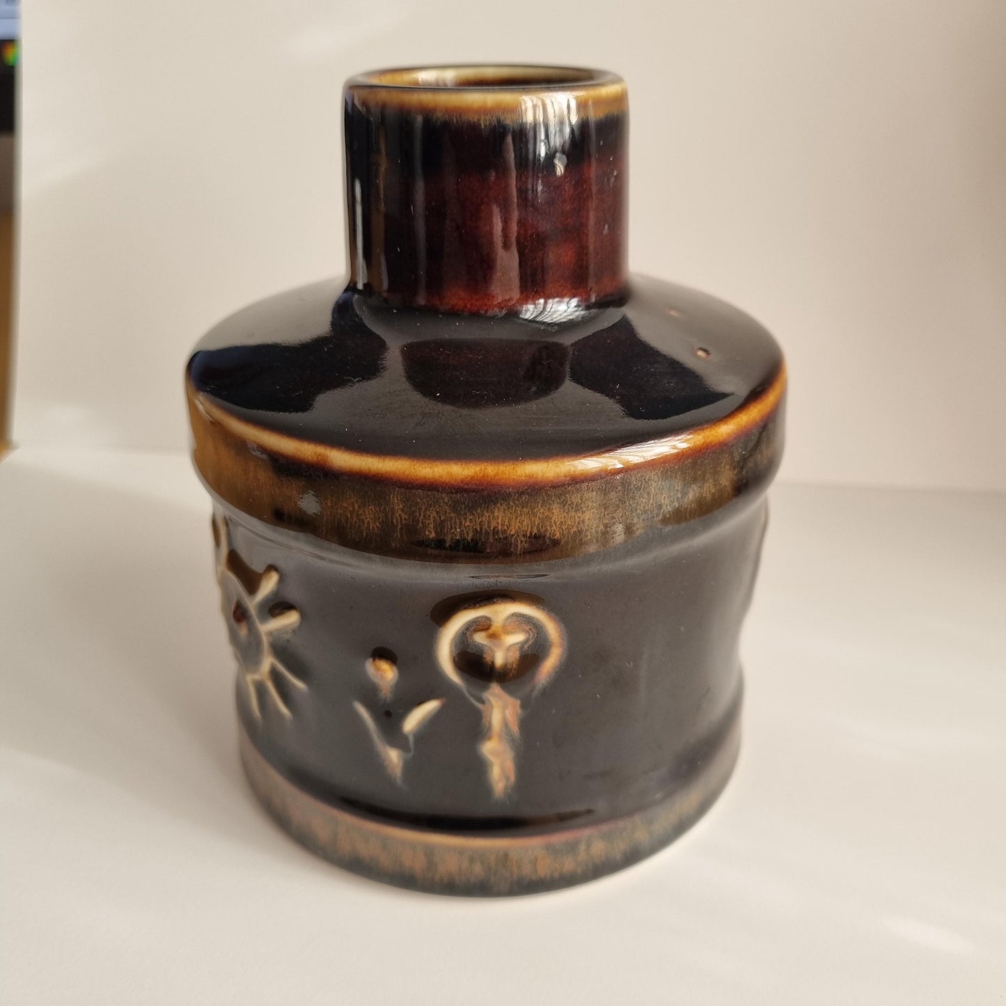 Scandinavian Pottery Carl-Harry Stålhane Fibula Vase - Rörstrand Swedish Mid Century