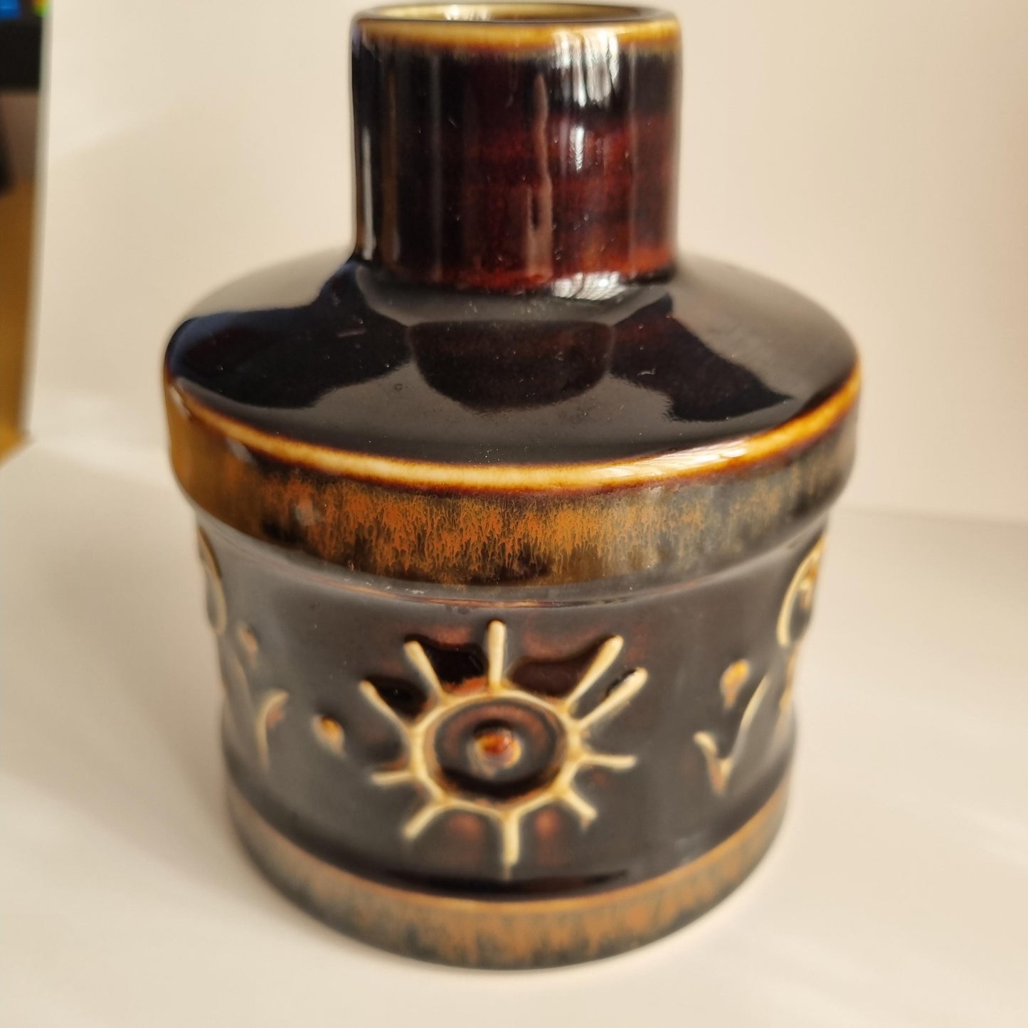 Scandinavian Pottery Carl-Harry Stålhane Fibula Vase - Rörstrand Swedish Mid Century