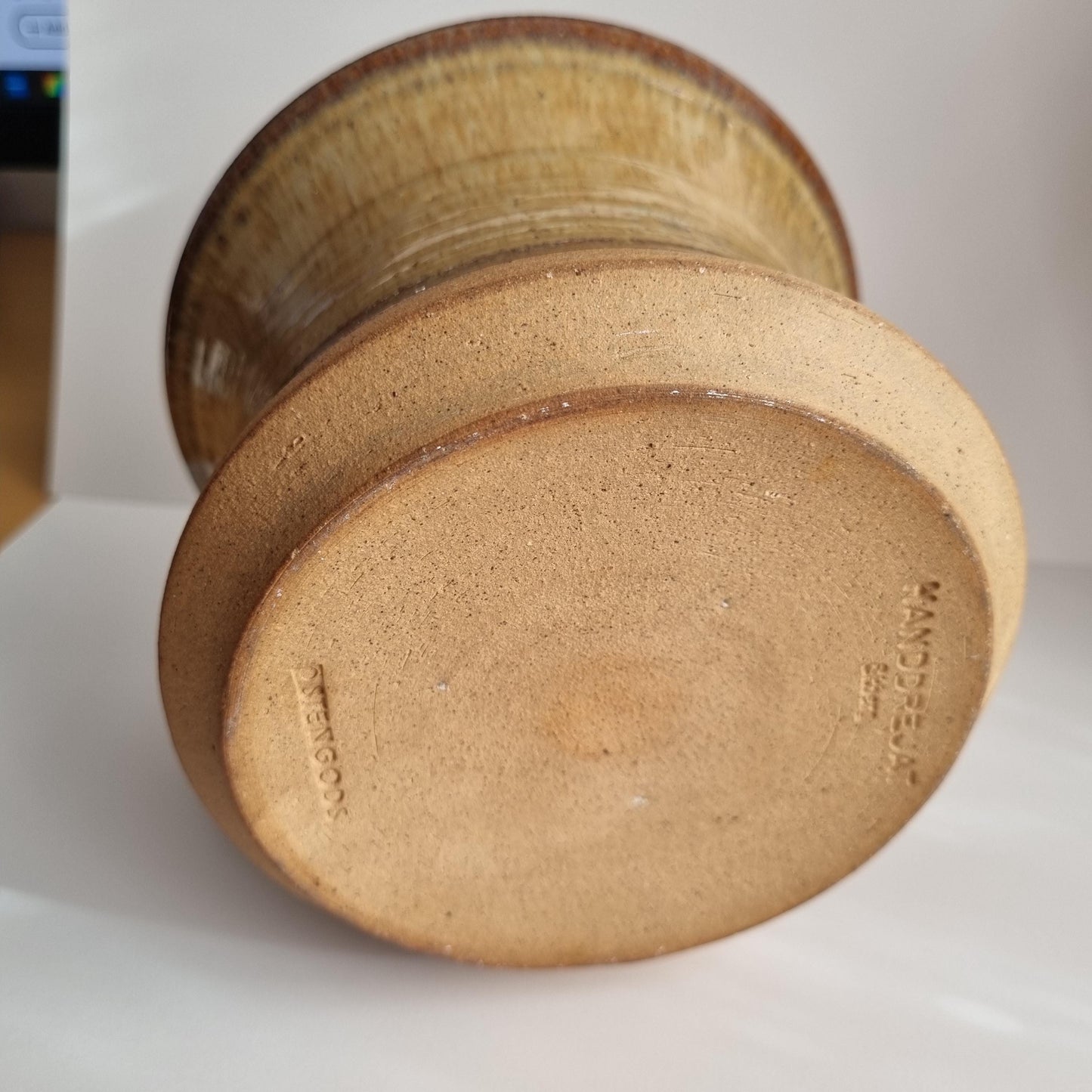 Stengods Hand-Thrown Ceramic Mug Vase, Scandinavian Design , Bruno Karlsson