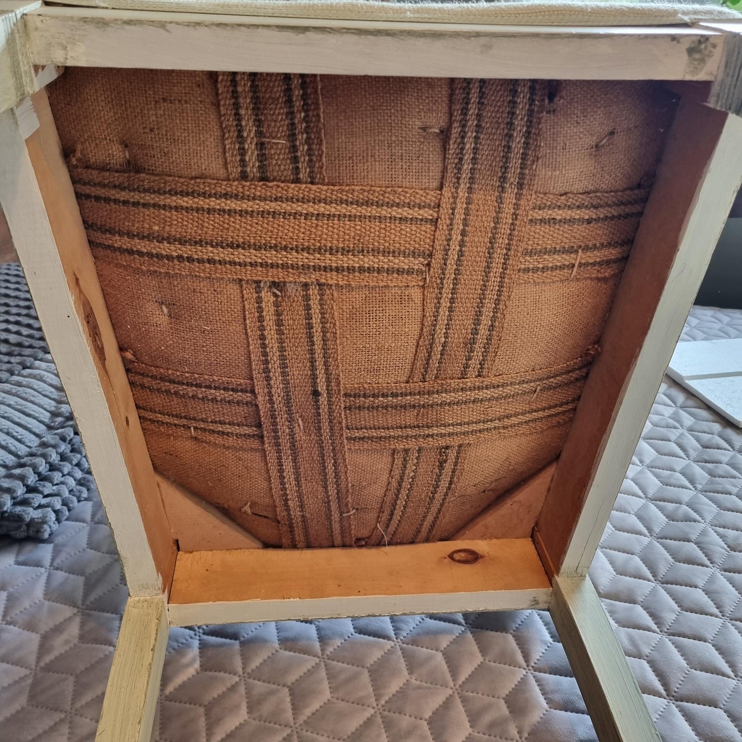 Vintage Chair – 1920s Swedish Painted Wood with Floral Needlepoint Upholstery | 1 or Pair Available