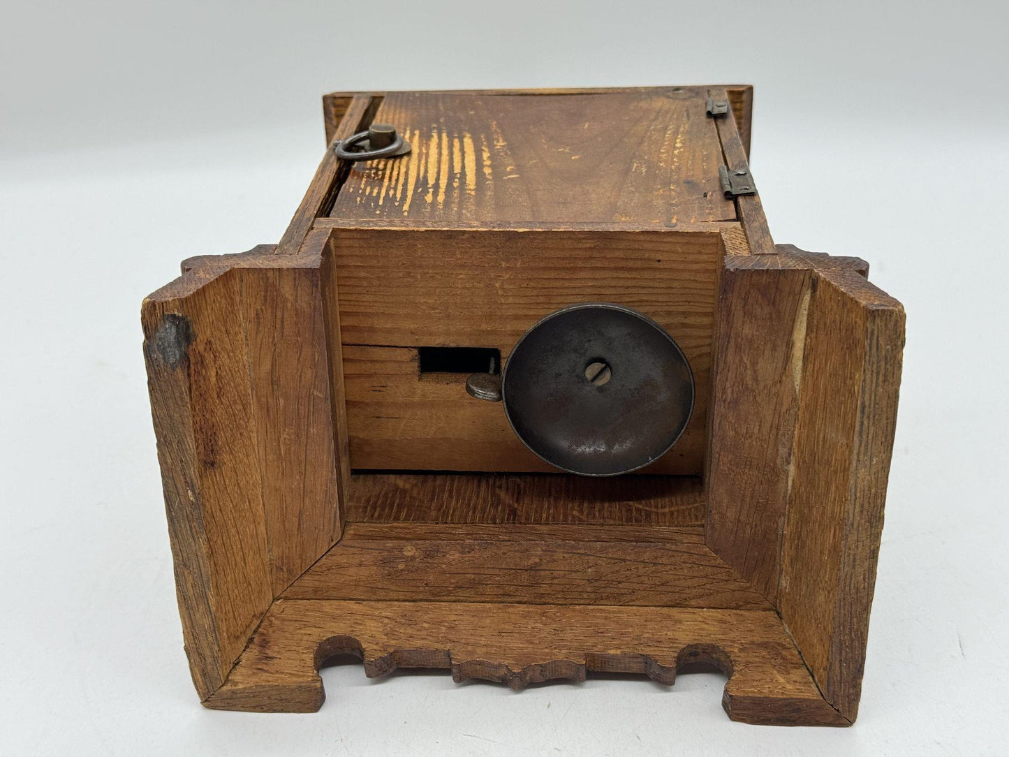 Antique Junghans Walnut Wall Clock - Late 19th Century Mechanical Movement