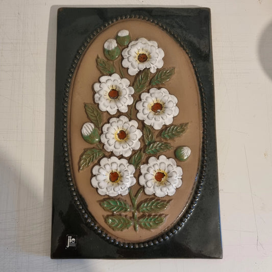 Vintage JIE Gantofta Ceramic Wall Plaque - Aimo Nietosvuori Design