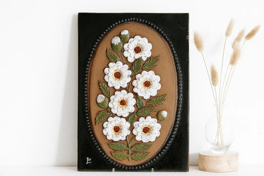 Vintage JIE Gantofta Ceramic Wall Plaque - Aimo Nietosvuori Design