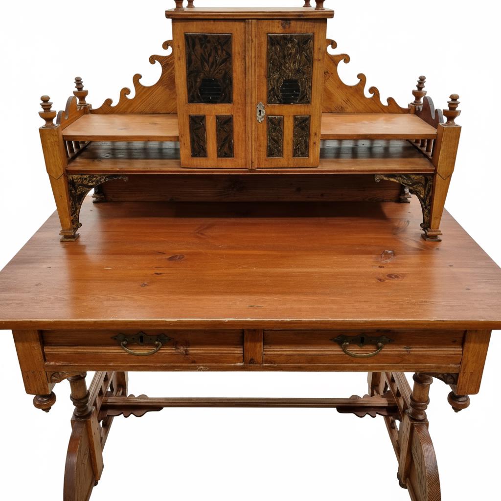 Antique Writing Desk – Original 19th Century Piece with Natural Patina