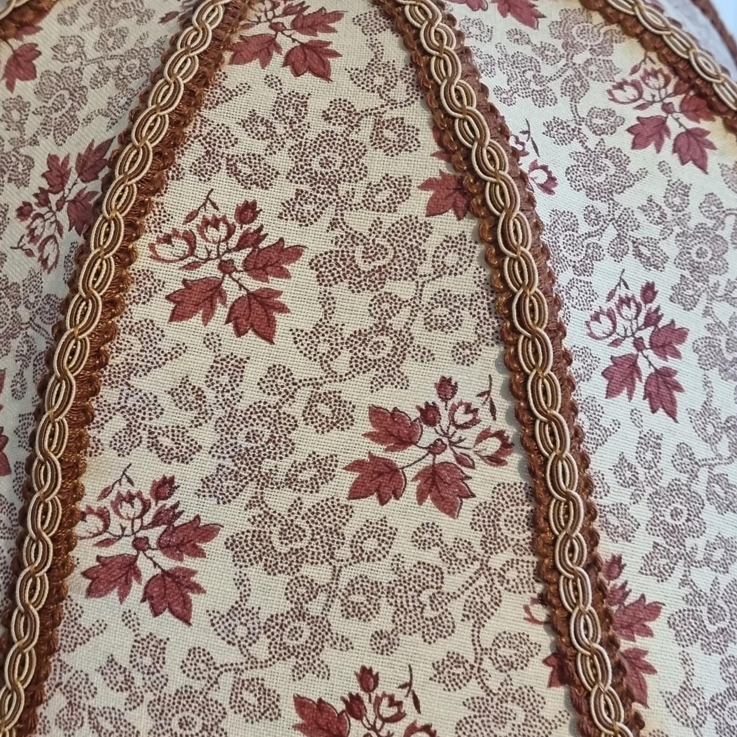 Pine Table Lamp Floral Scalloped Shade Swedish Cottage Bedside Light Markslöjd