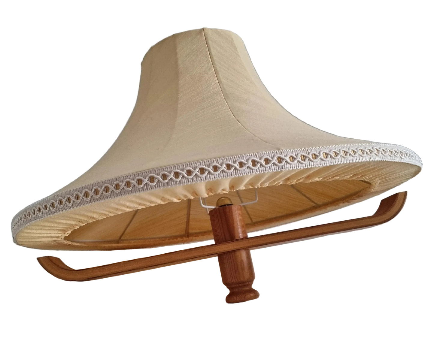 Hans-Agne Jakobsson Pine Ceiling Lamp – Ellysett Markaryd, Iconic Scandinavian MCM Design, authentic vintage, timeless charm