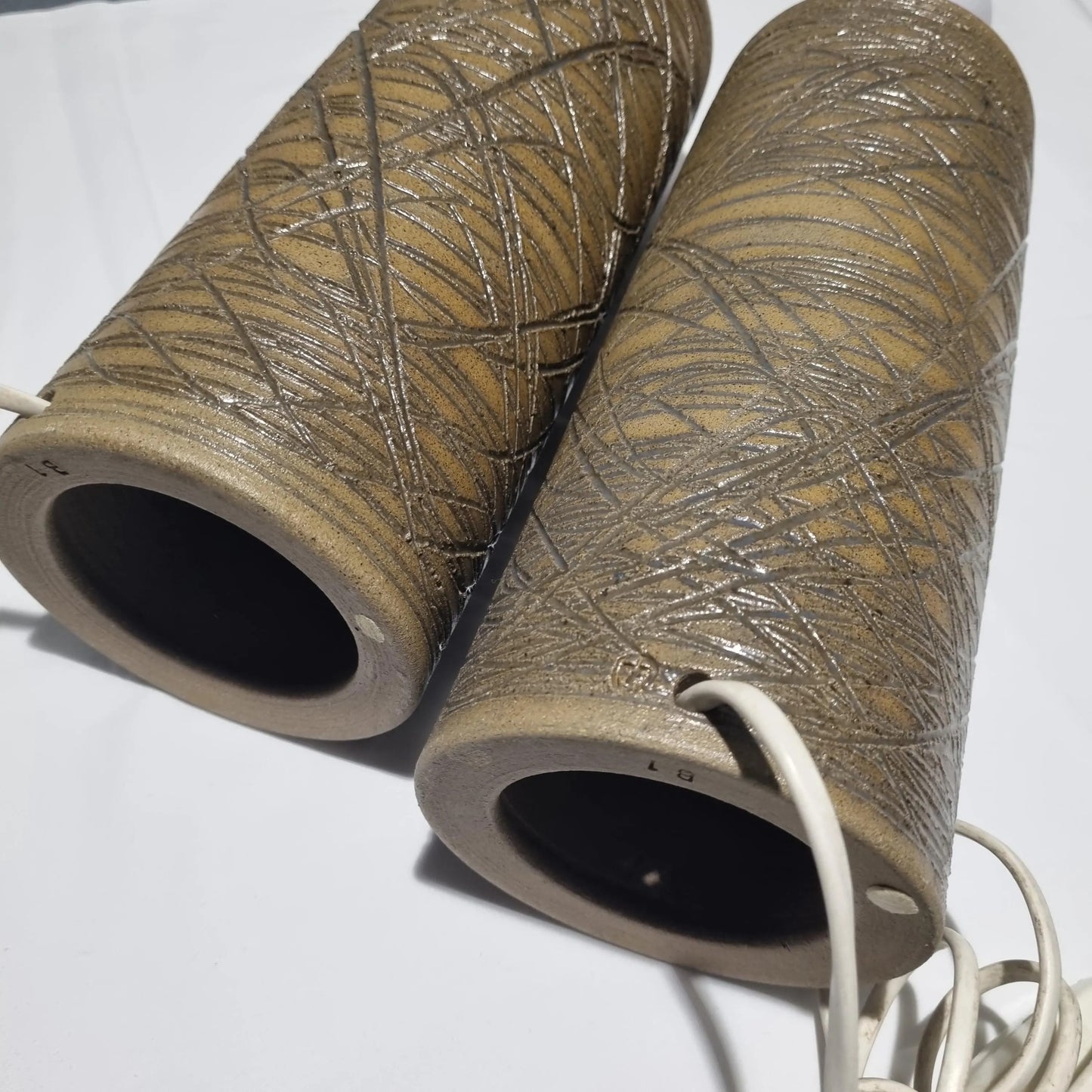 Pair of Stoneware Table Lamps by Aage Rasmus for Selsbo – Swedish Mid-Century Design, authentic vintage, timeless charm