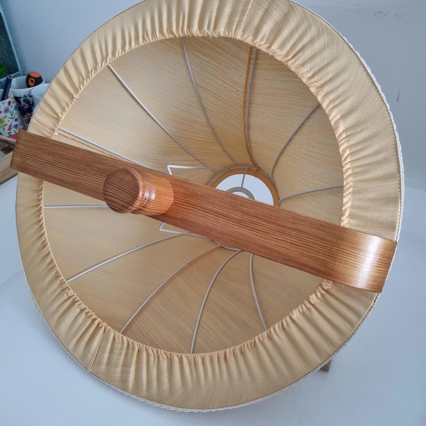 Hans-Agne Jakobsson Pine Ceiling Lamp – Ellysett Markaryd, Iconic Scandinavian MCM Design, timeless charm, authentic vintage piece