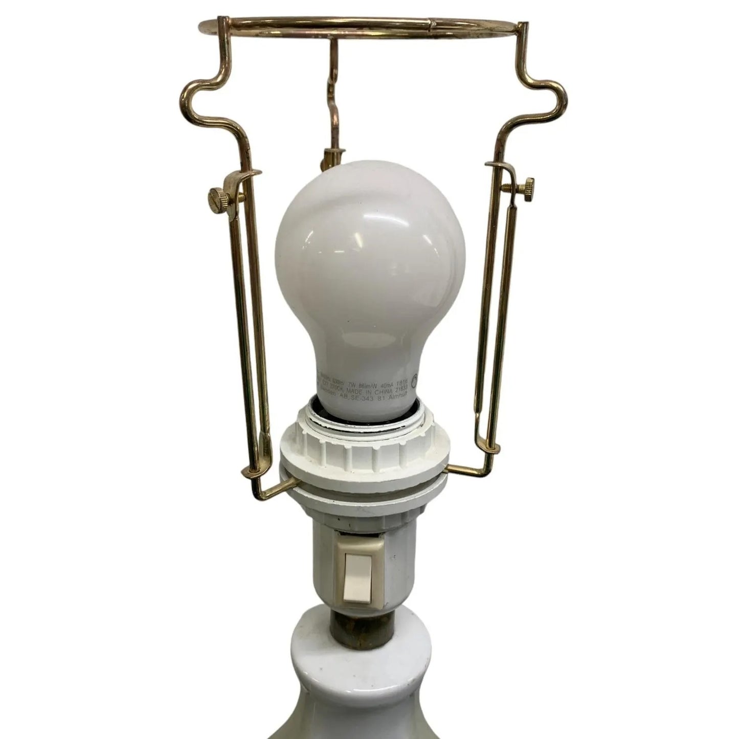 Vintage Alka Kunst Kaiser Porcelain Table Lamps – Botanical Floral Pair, Germany 1982, authentic vintage, timeless charm