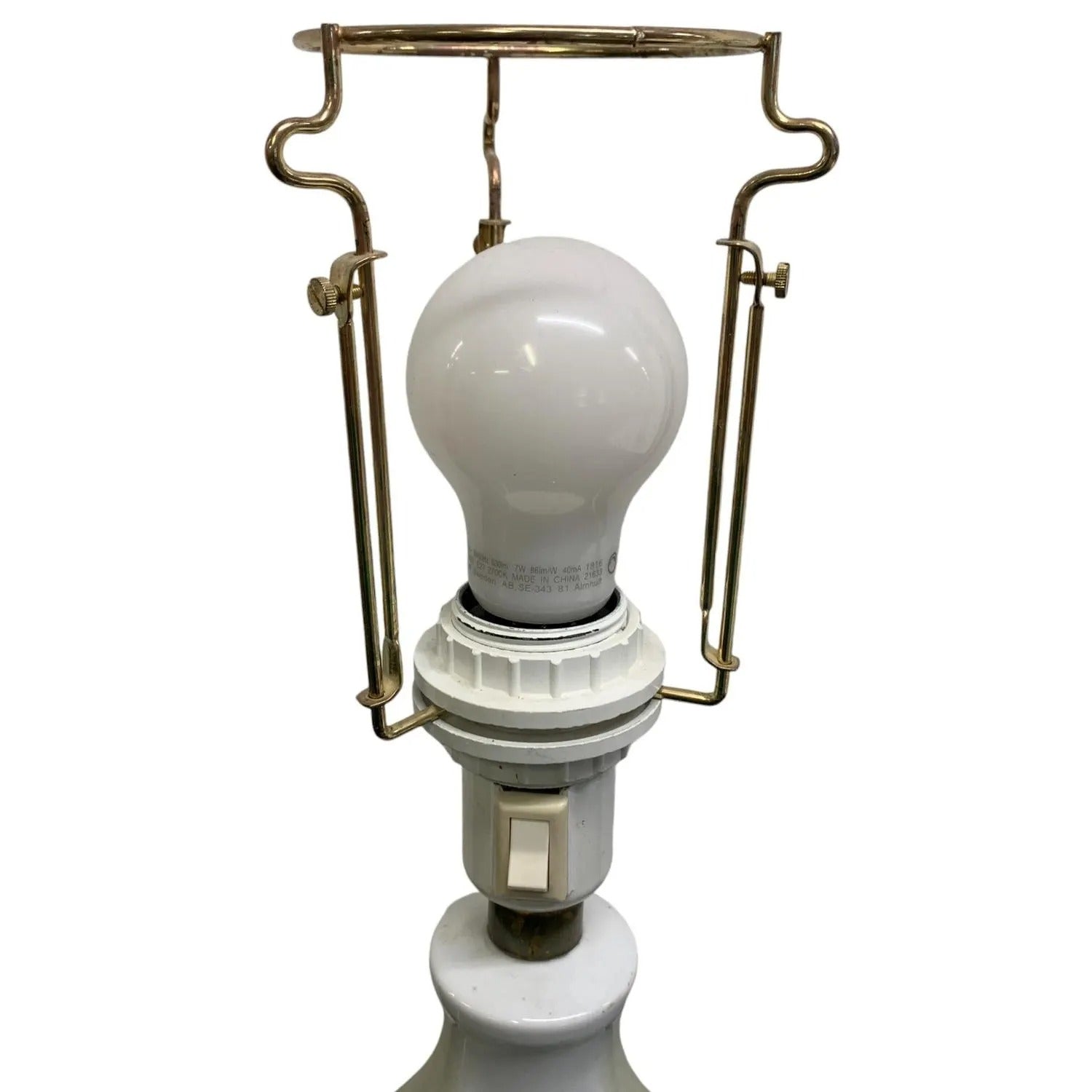 Vintage Alka Kunst Kaiser Porcelain Table Lamps – Botanical Floral Pair, Germany 1982, authentic vintage, timeless charm