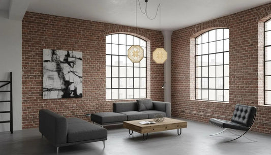 Vintage Swedish Crocheted Lace Pendant Lamps (Set of 2)